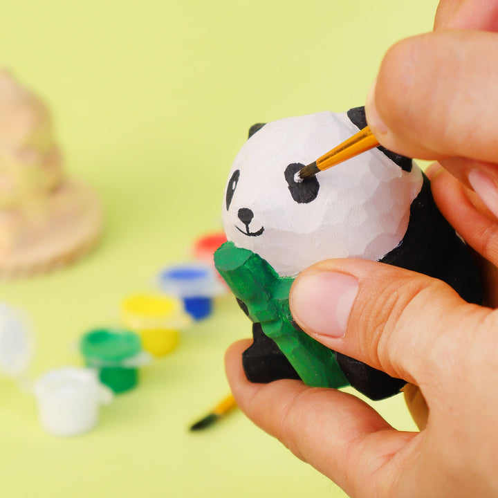 Paint Your Own Wooden Panda DIY Craft Kit Cute