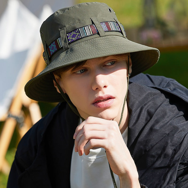 Western Cowboy Hat Wide Brim Sun Protection Outdoor Travel
