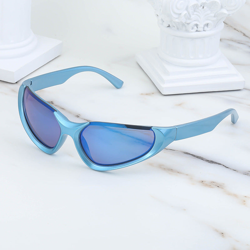 Windproof Sports Sunglasses Y2K Style Outdoor UV Protection Unisex