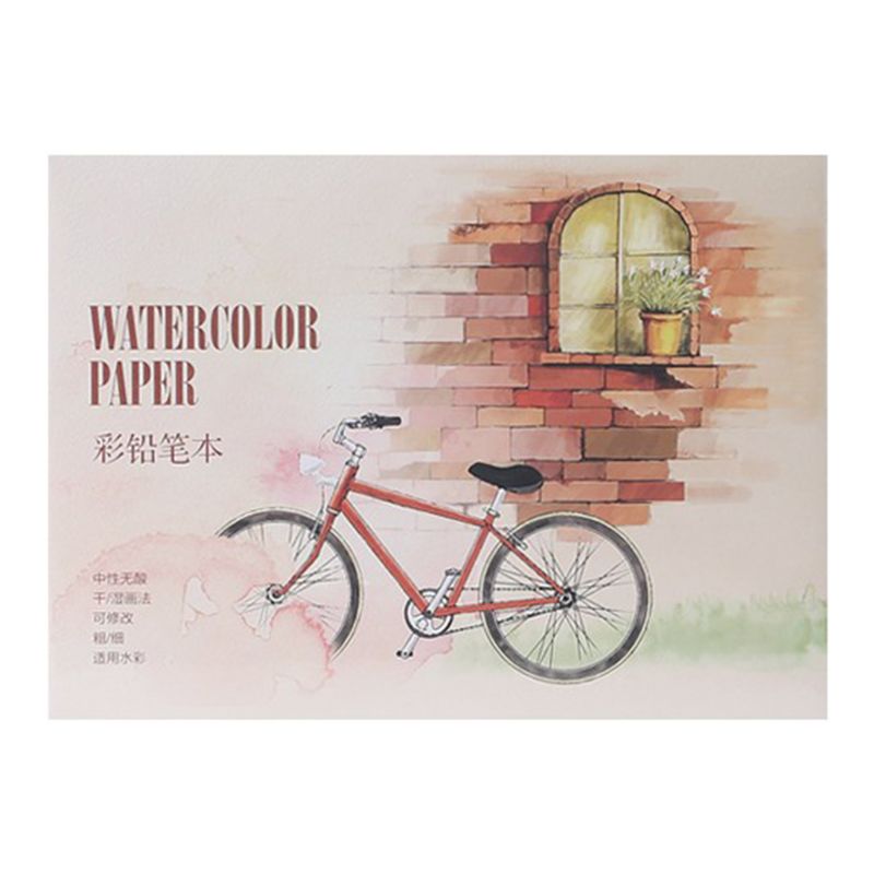 A5 A6 Watercolor Sketchbook 12 Sheets Drawing Painting Paper