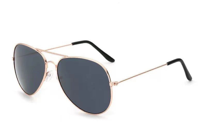 Colorful Pilot Sunglasses Reflective Lens Unisex Classic Aviator Style