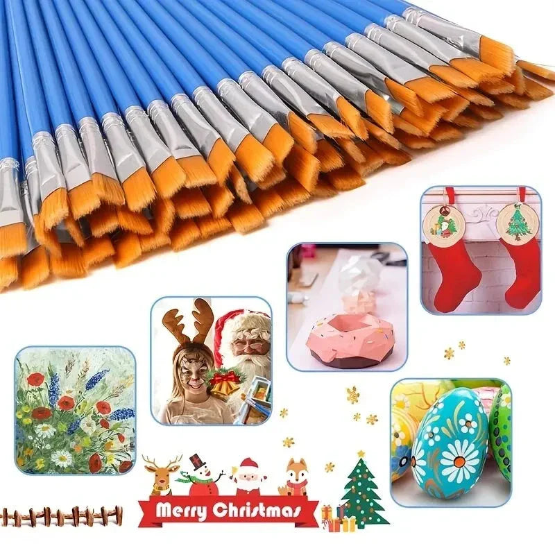 20pcs Painting Brushes Set Multifunctional Art Craft Brush Kit