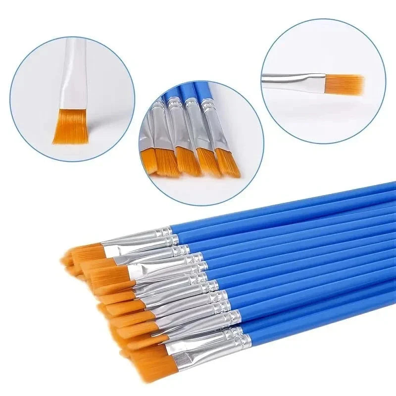20pcs Painting Brushes Set Multifunctional Art Craft Brush Kit