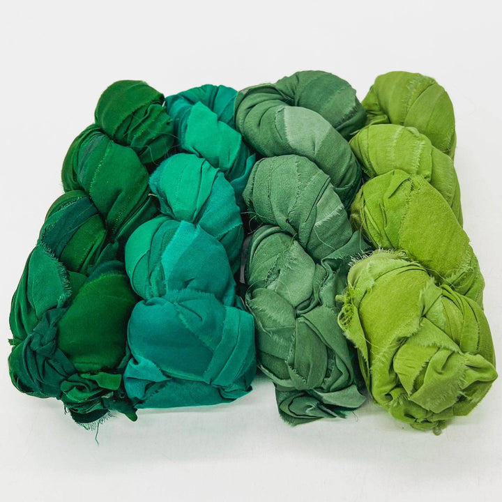 Chiffon Ribbon Ombre Packs + Free Patterns