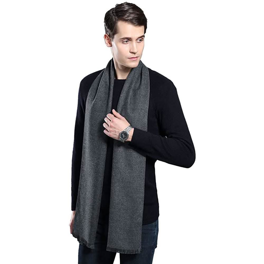 Mens Winter Cashmere Fashion Formal Soft Scarves