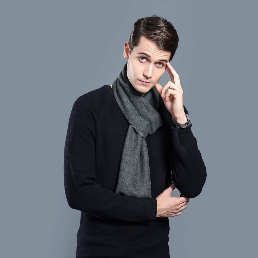 Mens Winter Cashmere Fashion Formal Soft Scarves